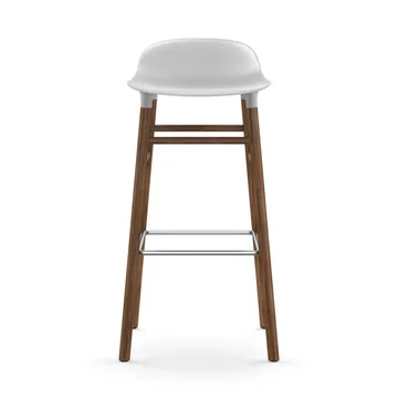 폼 바 스툴 65 cm 월넛 레그 - white - Normann Copenhagen | 노만코펜하겐