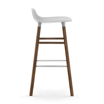 폼 바 스툴 65 cm 월넛 레그 - white - Normann Copenhagen | 노만코펜하겐