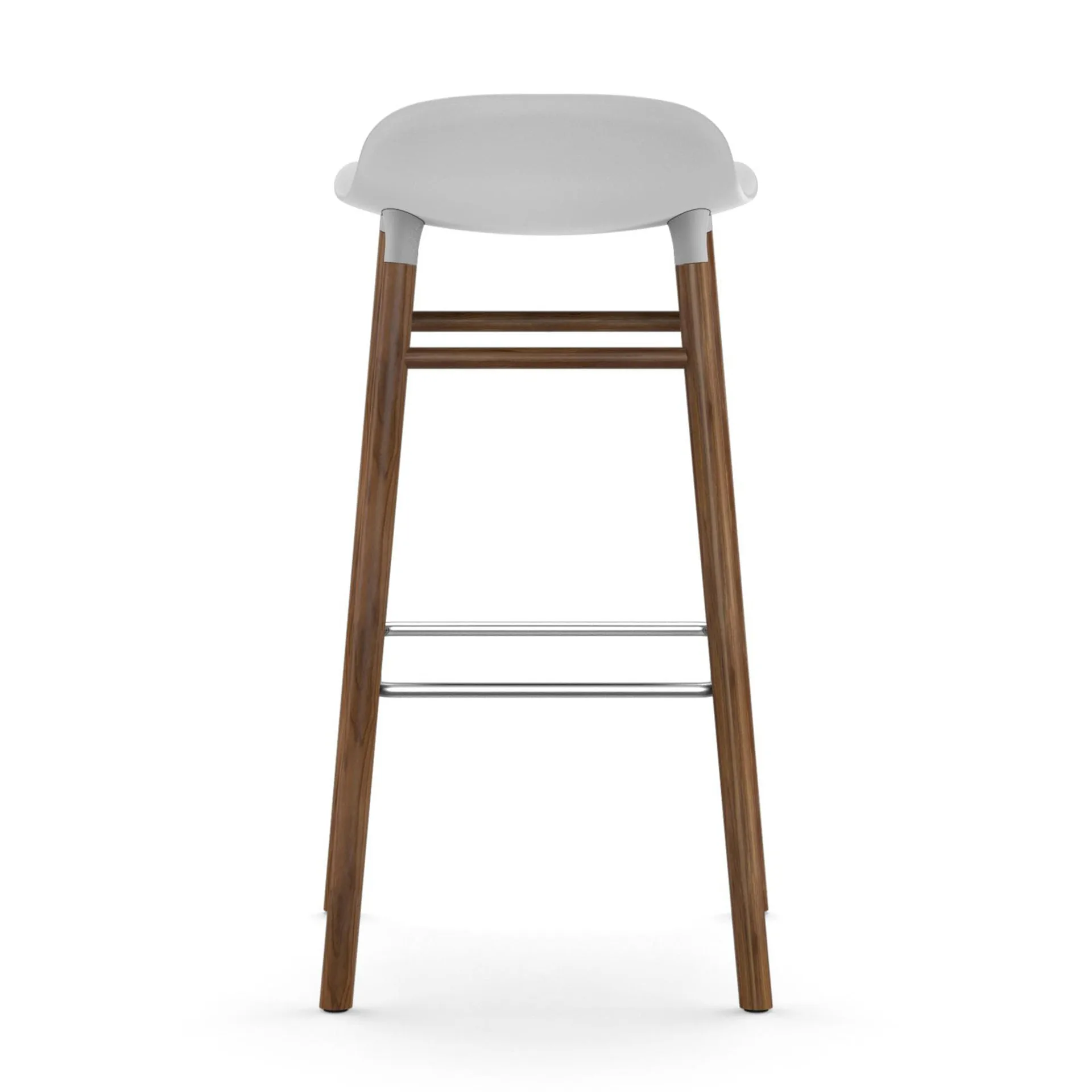 폼 바 스툴 65 cm 월넛 레그, white Normann Copenhagen | 노만코펜하겐