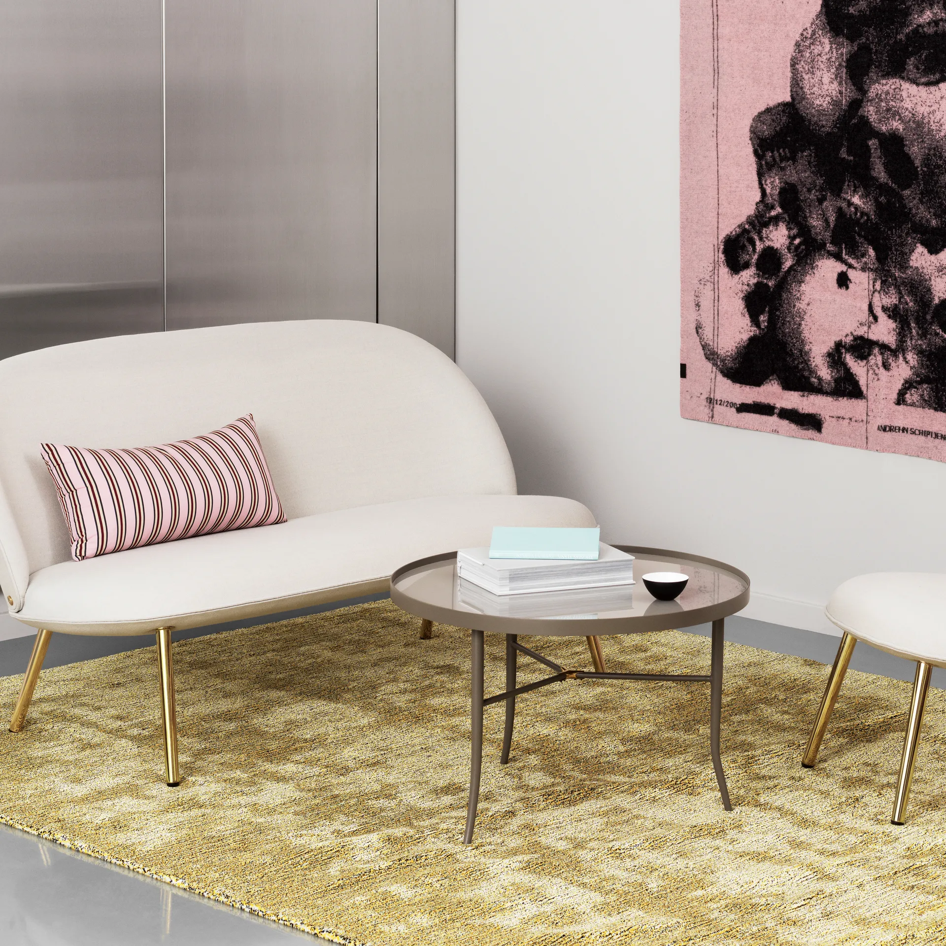 러그 테이블 Ø68 cm, grey Normann Copenhagen | 노만코펜하겐