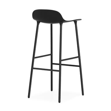 폼 바 스툴 메탈 레그 75 cm - black - Normann Copenhagen | 노만코펜하겐