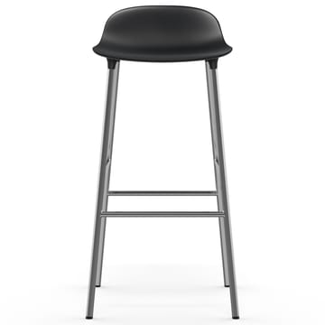 폼 바 스�툴 크롬 레그 75 cm - black - Normann Copenhagen | 노만코펜하겐