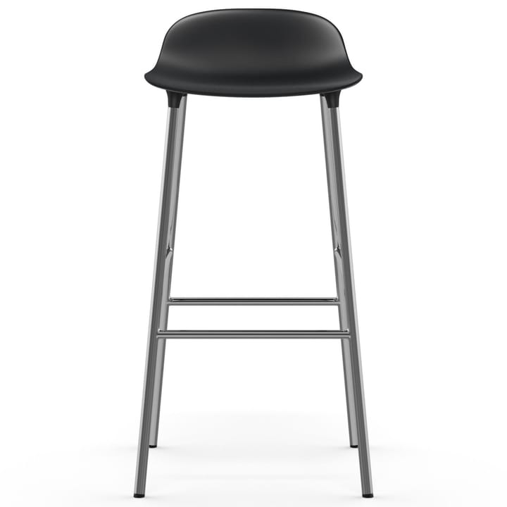 폼 바 스툴 크롬 레그 75 cm, black Normann Copenhagen | 노만코펜하겐
