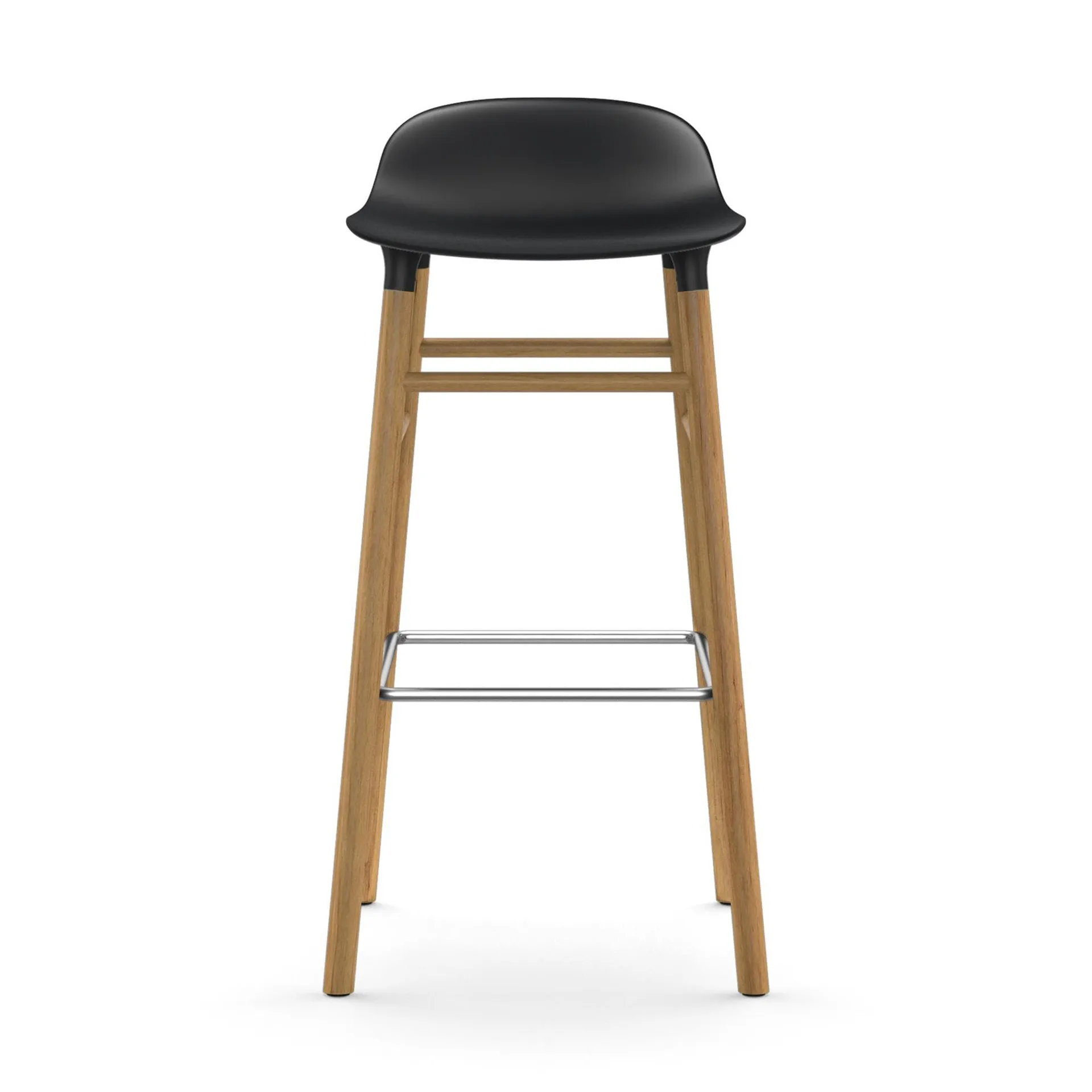 폼 바 스툴 오크나무 레그 75 cm, black Normann Copenhagen | 노만코펜하겐