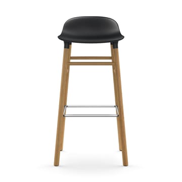 폼 바 스툴 오크나무 레그 75 cm - black - Normann Copenhagen | 노만코펜하겐