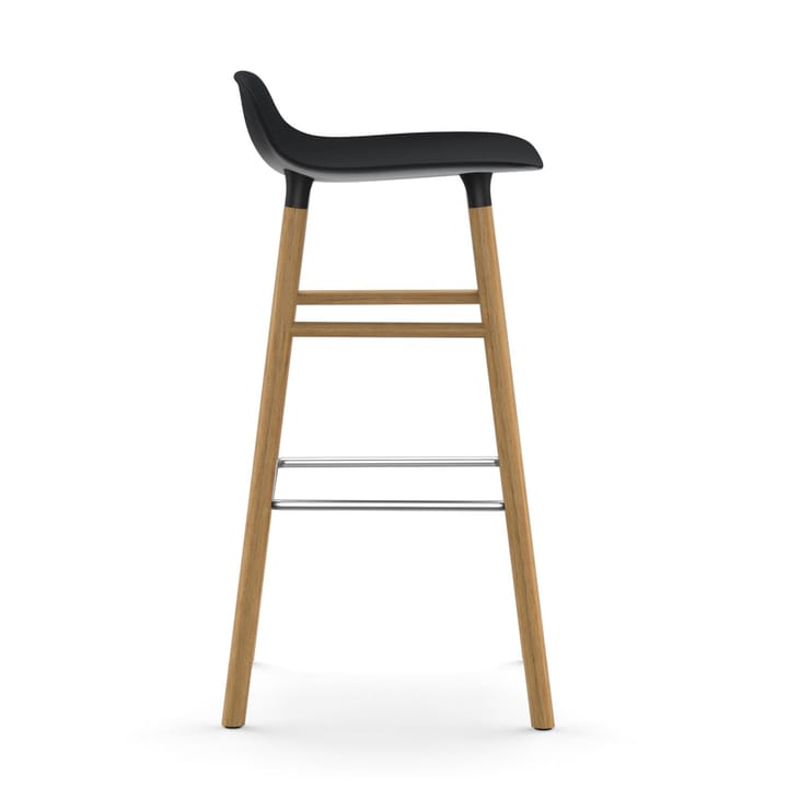 폼 바 스툴 오크나무 레그 75 cm, black Normann Copenhagen | 노만코펜하겐