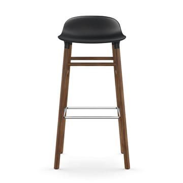 폼 바 스툴 월넛나무 레그 75 cm - black - Normann Copenhagen | 노만코펜하겐