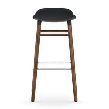 폼 바 스툴 월넛나무 레그 75 cm - black - Normann Copenhagen | 노만코펜하겐