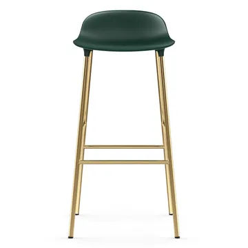 폼 바 스툴 75 cm 브론즈 레그 - Green - Normann Copenhagen | 노만코펜하겐
