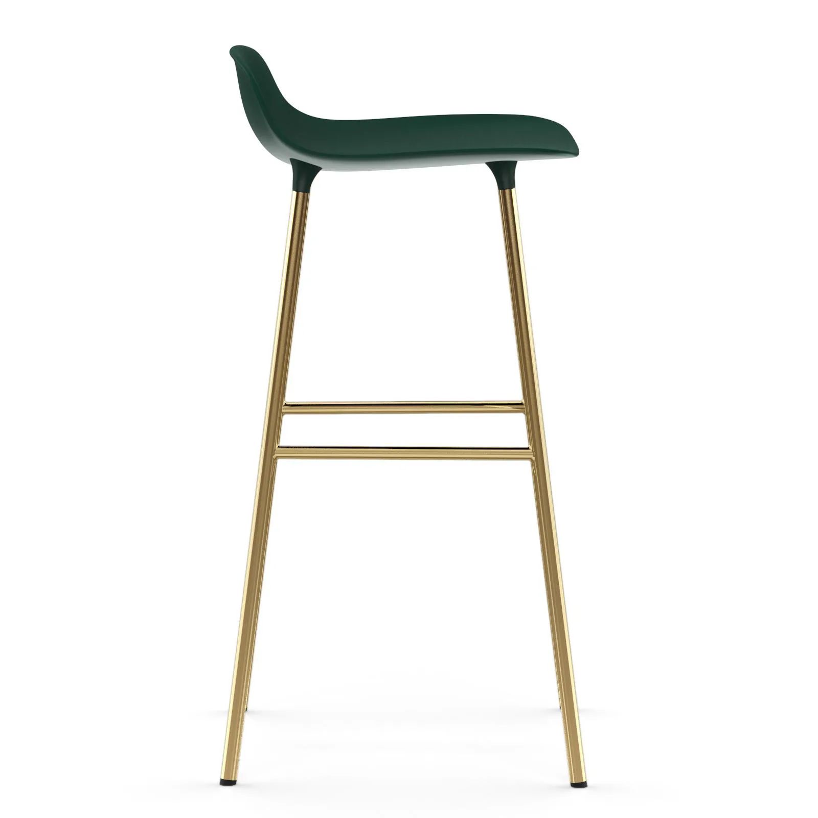폼 바 스툴 75 cm 브론즈 레그, Green Normann Copenhagen | 노만코펜하겐