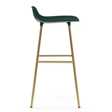 폼 바 스툴 75 cm 브론즈 레그 - Green - Normann Copenhagen | 노만코펜하겐