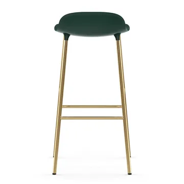 폼 바 스툴 75 cm 브론즈 레그 - Green - Normann Copenhagen | 노만코펜하겐