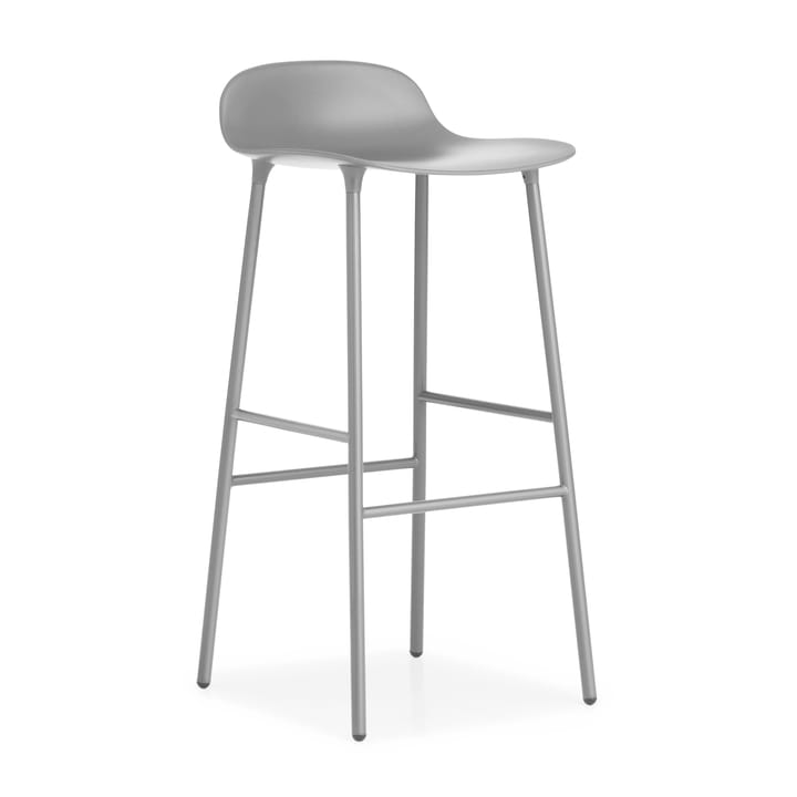 폼 바 스툴 메탈 레그 75 cm - grey - Normann Copenhagen | 노만코펜하겐