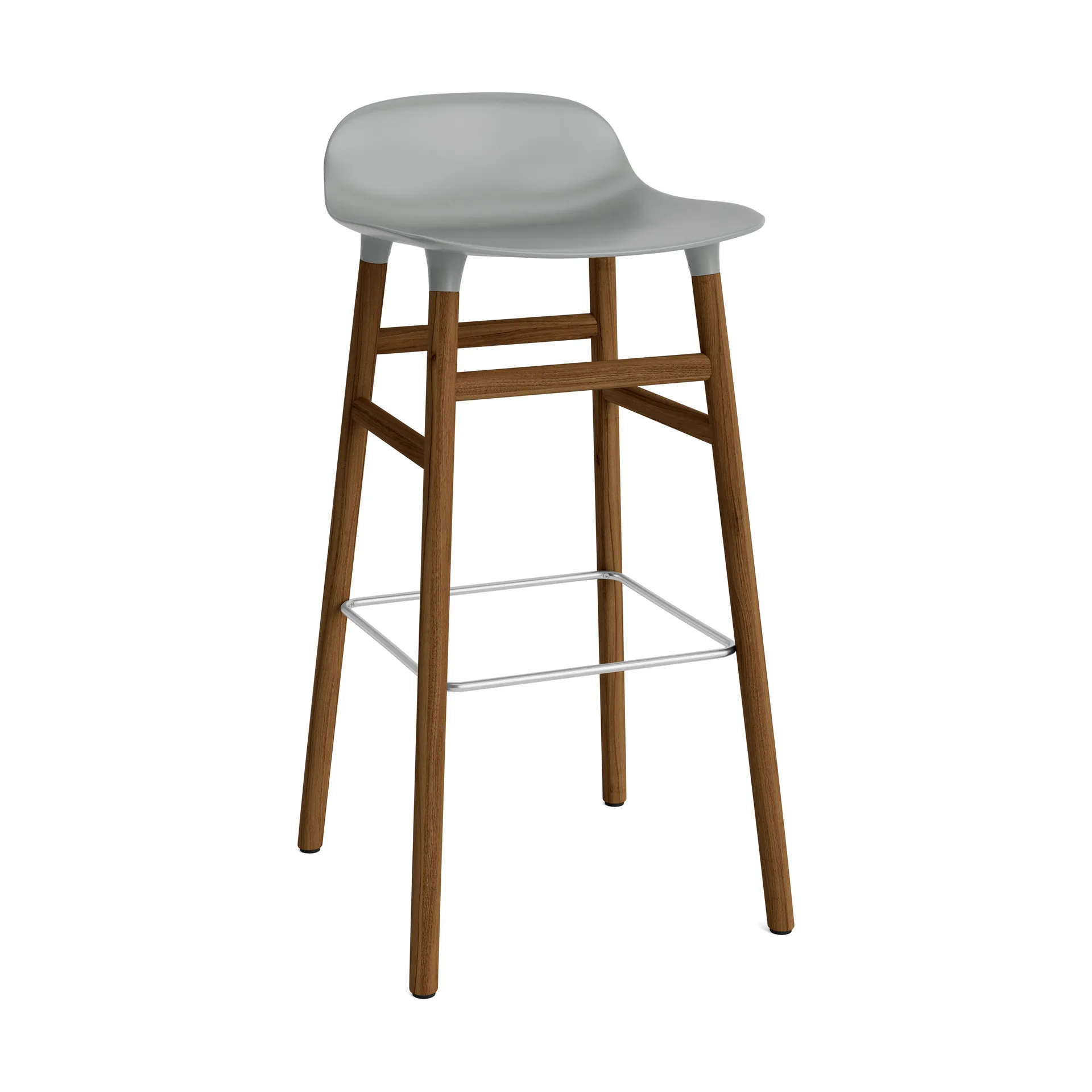폼 바 스툴 75 cm 월넛 레그, Grey Normann Copenhagen | 노만코펜하겐