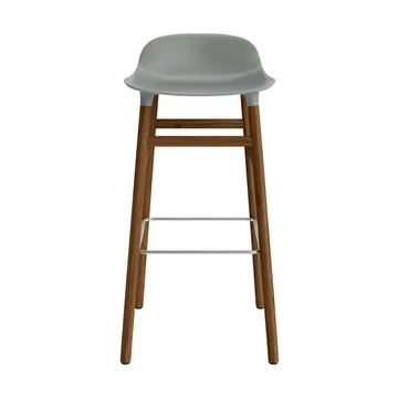폼 바 스툴 75 cm 월넛 레그 - Grey - Normann Copenhagen | 노만코펜하겐