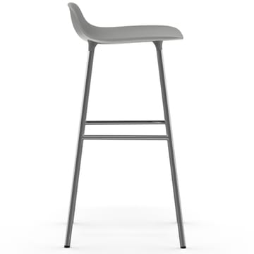 폼 바 스툴 크롬 레그 75 cm - grey - Normann Copenhagen | 노만코펜하겐