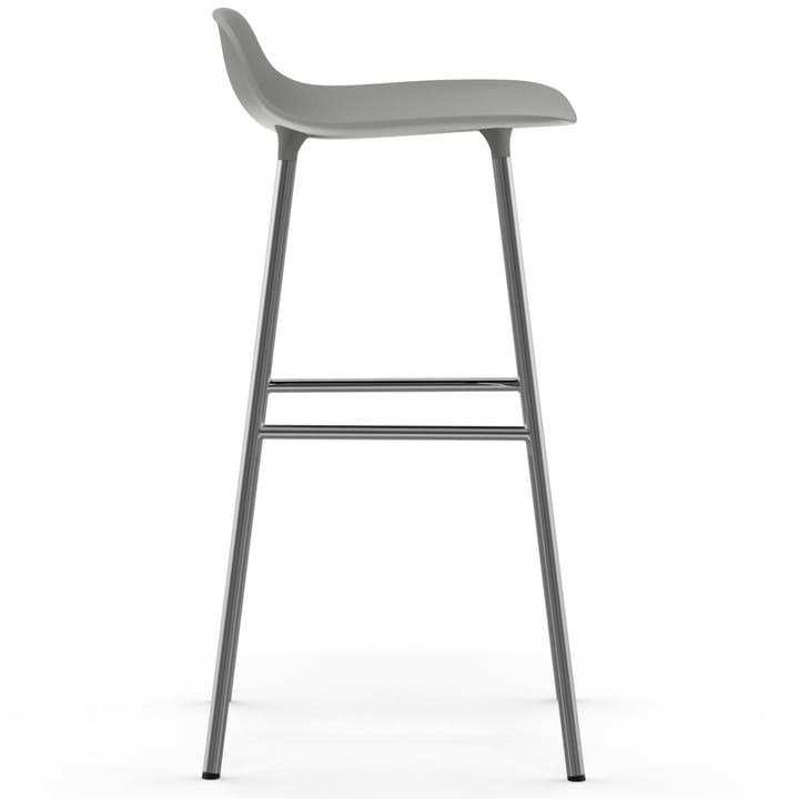 폼 바 스툴 크롬 레그 75 cm, grey Normann Copenhagen | 노만코펜하겐