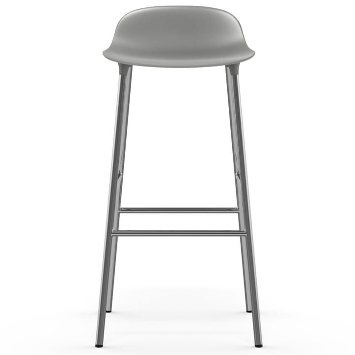 폼 바 스툴 크롬 레그 75 cm, grey Normann Copenhagen | 노만코펜하겐