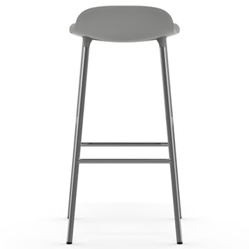 폼 바 스툴 크롬 ��레그 75 cm - grey - Normann Copenhagen | 노만코펜하겐