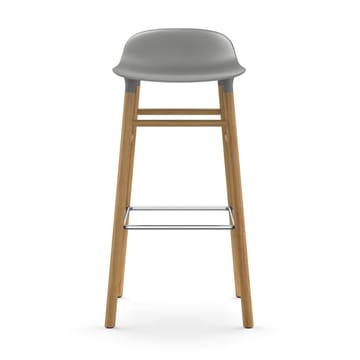 폼 바 스툴 오크나무 레그 75 cm - grey - Normann Copenhagen | 노만코펜하겐