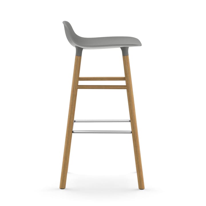 폼 바 스툴 오크나무 레그 75 cm, grey Normann Copenhagen | 노만코펜하겐