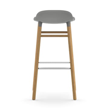 폼 바 스툴 오크나무 레그 75 cm - grey - Normann Copenhagen | 노만코펜하겐