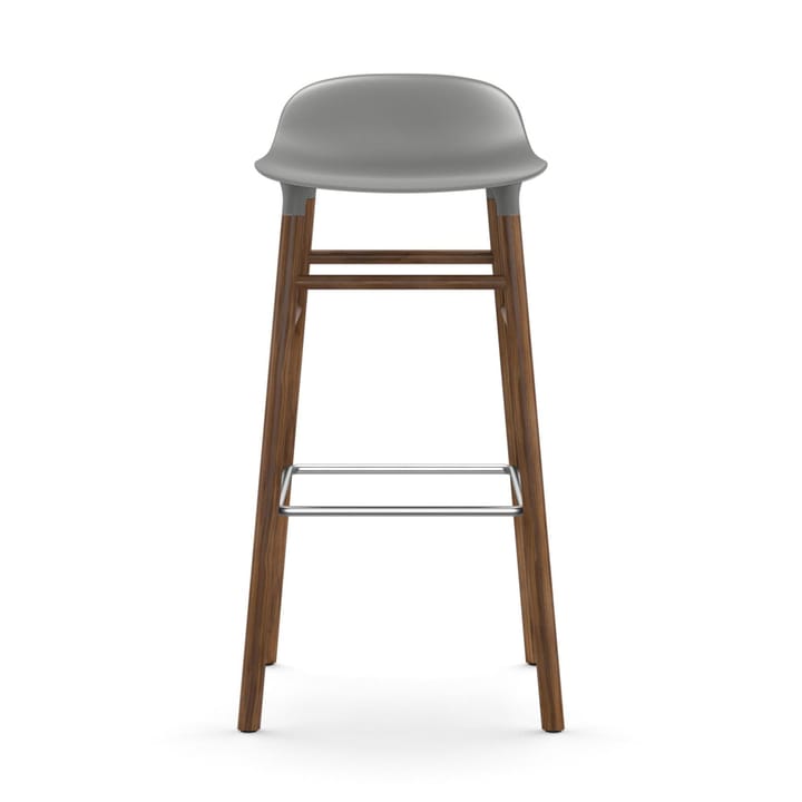 폼 바 스툴 월넛나무 레그 75 cm, grey Normann Copenhagen | 노만코펜하겐
