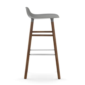 폼 바 스툴 월넛나무 레그 75 cm - grey - Normann Copenhagen | 노만코펜하겐