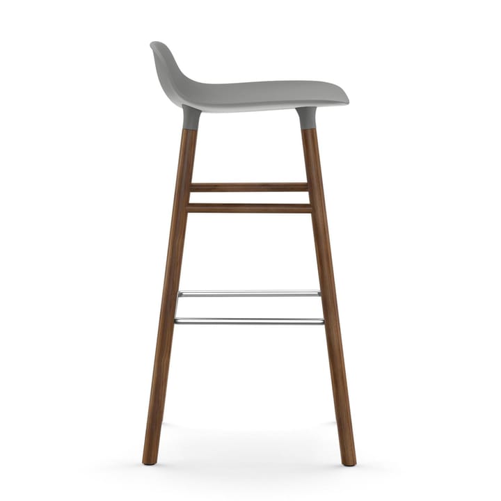폼 바 스툴 월넛나무 레그 75 cm, grey Normann Copenhagen | 노만코펜하겐