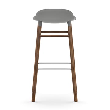 폼 바 스툴 월넛나무 레그 75 cm - grey - Normann Copenhagen | 노만코펜하겐