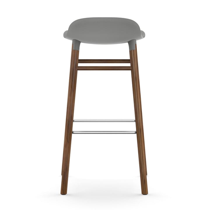 폼 바 스툴 월넛나무 레그 75 cm, grey Normann Copenhagen | 노만코펜하겐