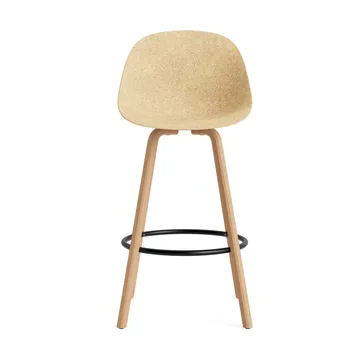 매트 바 체어 바 스툴 75 cm - Hemp-beech-black steel - Normann Copenhagen | 노만코펜하겐