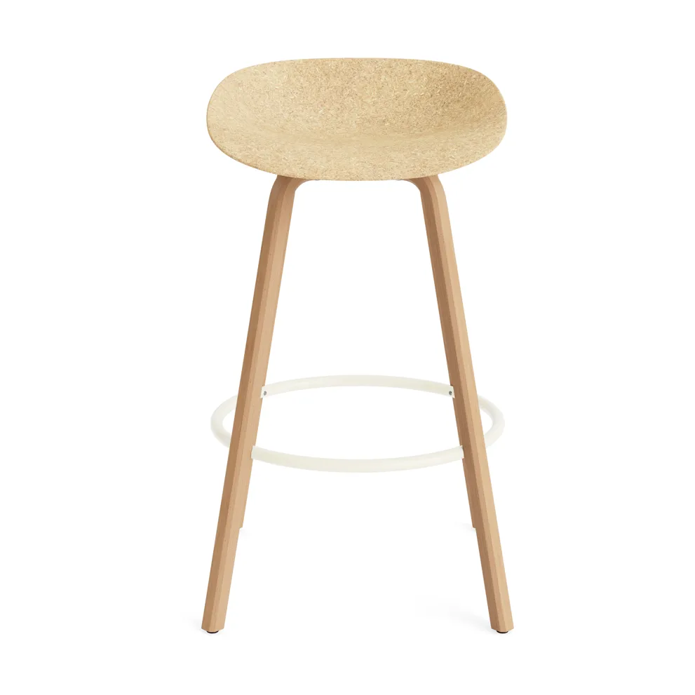 매트 바 스툴 75 cm, Hemp-Beech-Cream Steel Normann Copenhagen | 노만코펜하겐