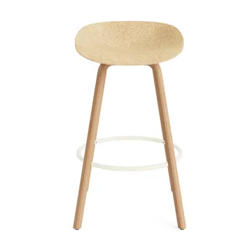 매트 바 스툴 75 cm - Hemp-Beech-Cream Steel - Normann Copenhagen | 노만코펜하겐