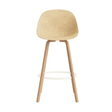매트 바 체어 바 스툴 75 cm - Hemp-beech-cream steel - Normann Copenhagen | 노만코펜하겐
