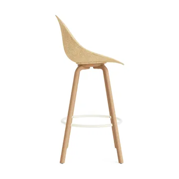 매트 바 체어 바 스툴 75 cm - Hemp-beech-cream steel - Normann Copenhagen | 노만코펜하겐