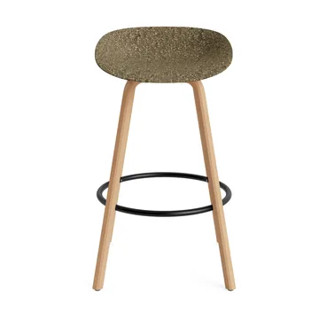 매트 바 스툴 75 cm - Seaweed-Beech-Black Steel - Normann Copenhagen | 노만코펜하겐