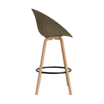 매트 바 암체어 75 cm - Seaweed-beech-black steel - Normann Copenhagen | 노만코펜하겐