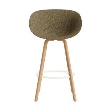 매트 바 암체어 75 cm - Seaweed-beech-cream steel - Normann Copenhagen | 노만코펜하겐