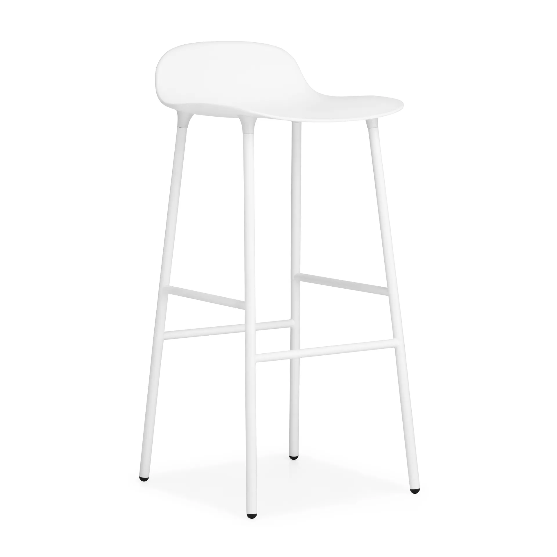 폼 바 스툴 메탈 레그 75 cm, white Normann Copenhagen | 노만코펜하겐