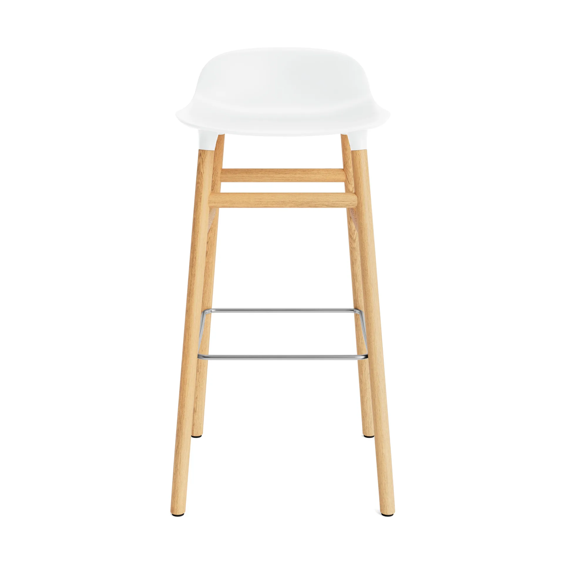 폼 바 스툴 75 cm 오크 레그, White Normann Copenhagen | 노만코펜하겐
