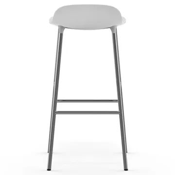 폼 바 스툴 75 cm 크롬 레그 - white - Normann Copenhagen | 노만코펜하겐