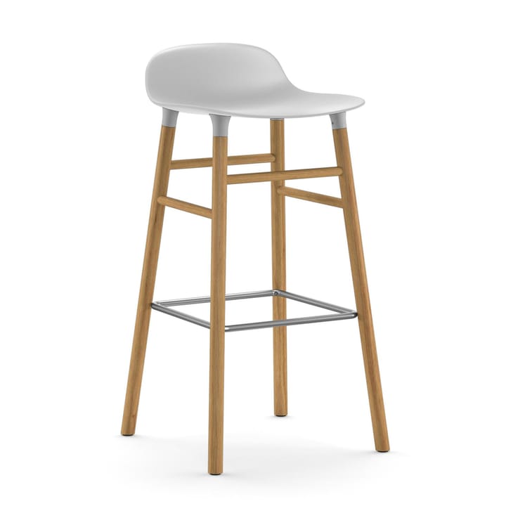 폼 바 스툴 오크나무 레그 75 cm - white - Normann Copenhagen | 노만코펜하겐