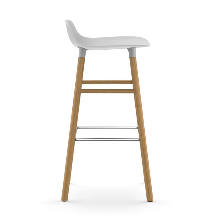 폼 바 스툴 오크나무 레그 75 cm, white Normann Copenhagen | 노만코펜하겐
