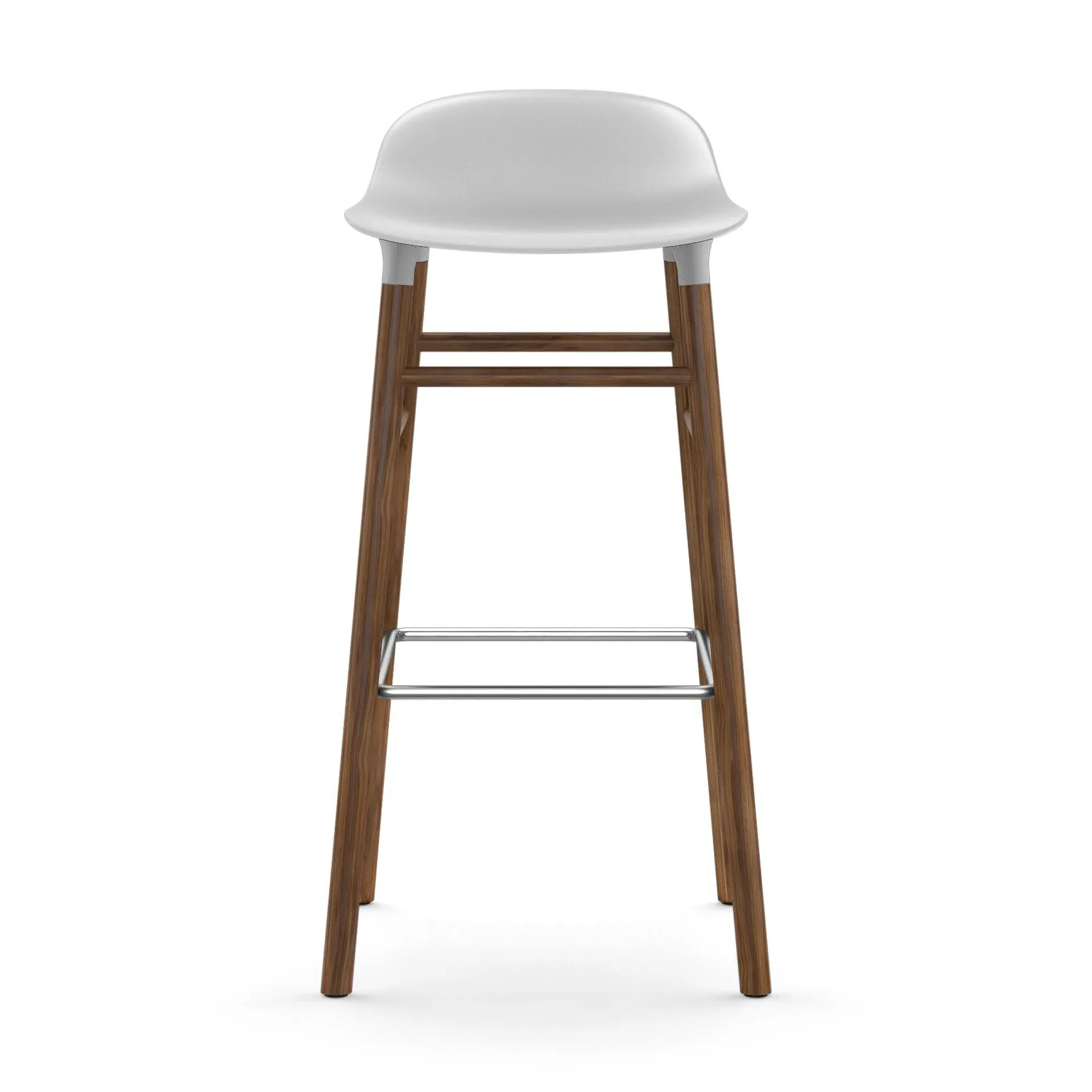 폼 바 스툴 75 cm 월넛 레그, white Normann Copenhagen | 노만코펜하겐