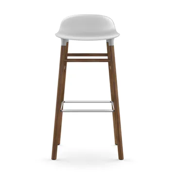 폼 바 스툴 75 cm 월넛 레그 - white - Normann Copenhagen | 노만코펜하겐