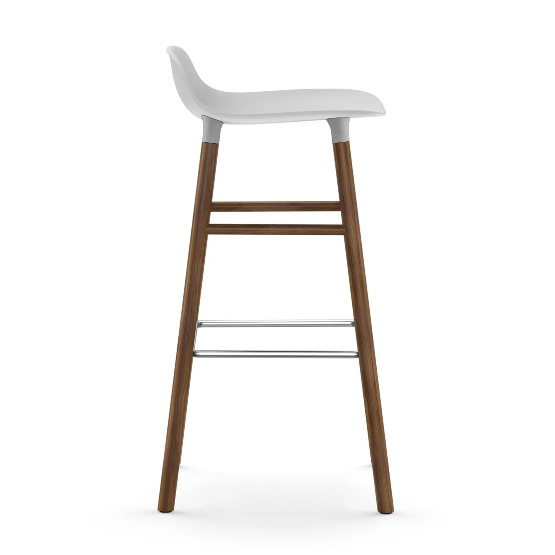 폼 바 스툴 75 cm 월넛 레그, white Normann Copenhagen | 노만코펜하겐