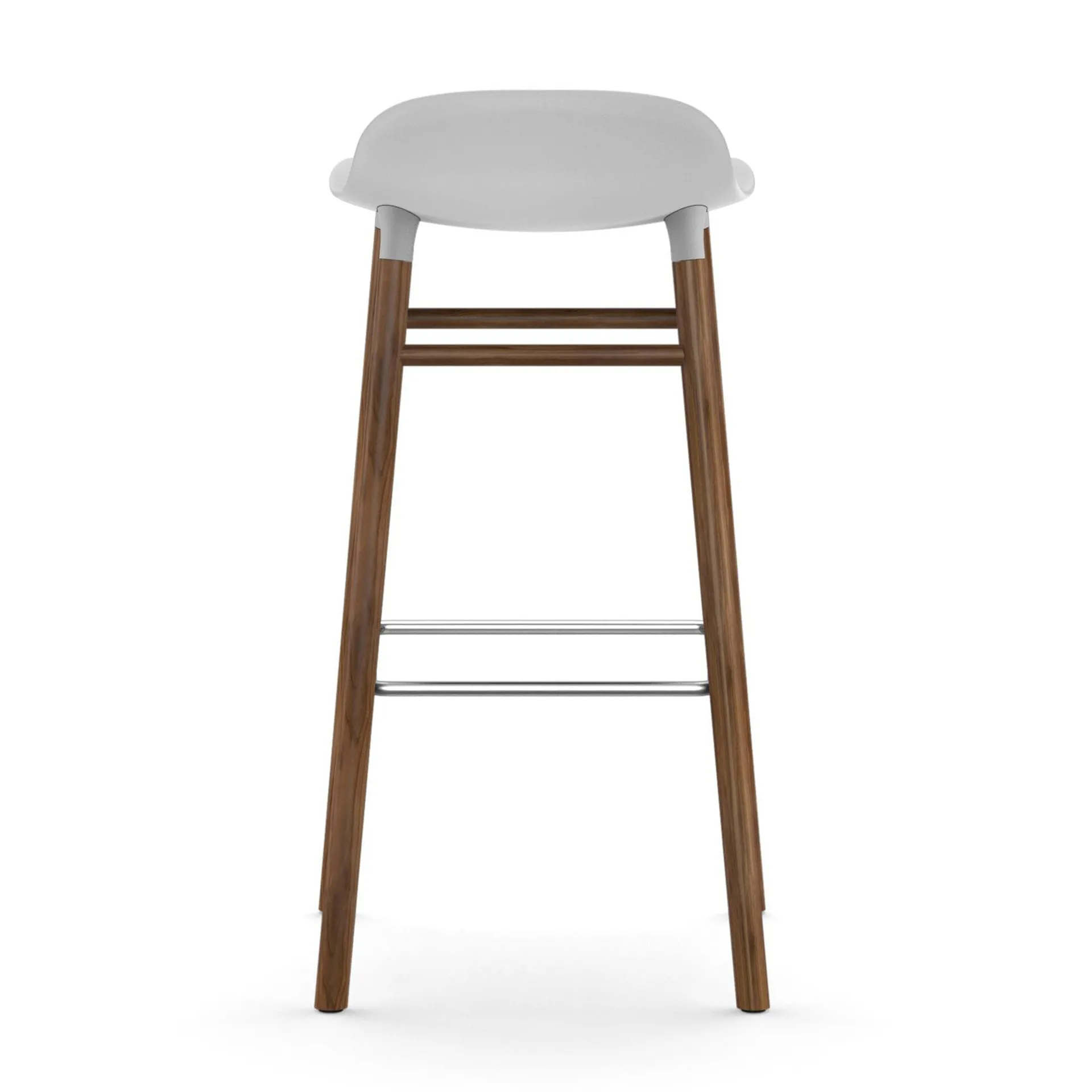 폼 바 스툴 75 cm 월넛 레그, white Normann Copenhagen | 노만코펜하겐