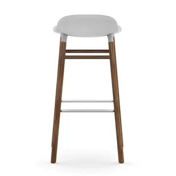 폼 바 스툴 75 cm 월넛 레그 - white - Normann Copenhagen | 노만코펜하겐