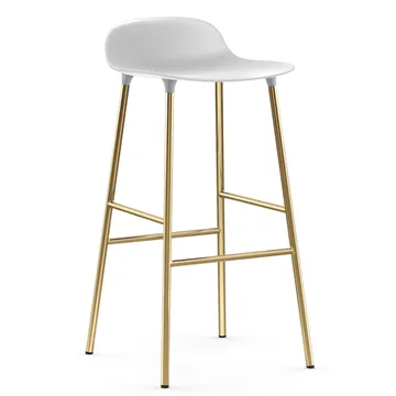 폼 바 스툴 75 cm 브론즈 레그 - Normann Copenhagen | 노만코펜하겐